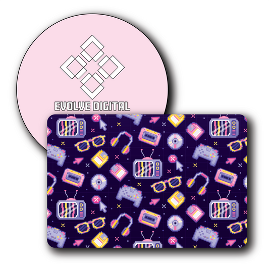 CUSTOM PRINTED MOUSE MAT GAMING PAD FROM OCCULT PRINT SHOP, CHEAP HIGH QUALITY. GAMING OR COMPANY LOGO