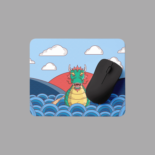 Custom printed mouse pad created from customer-supplied artwork, alternative finished example.