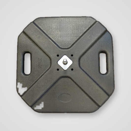 27 kg weighted flag base