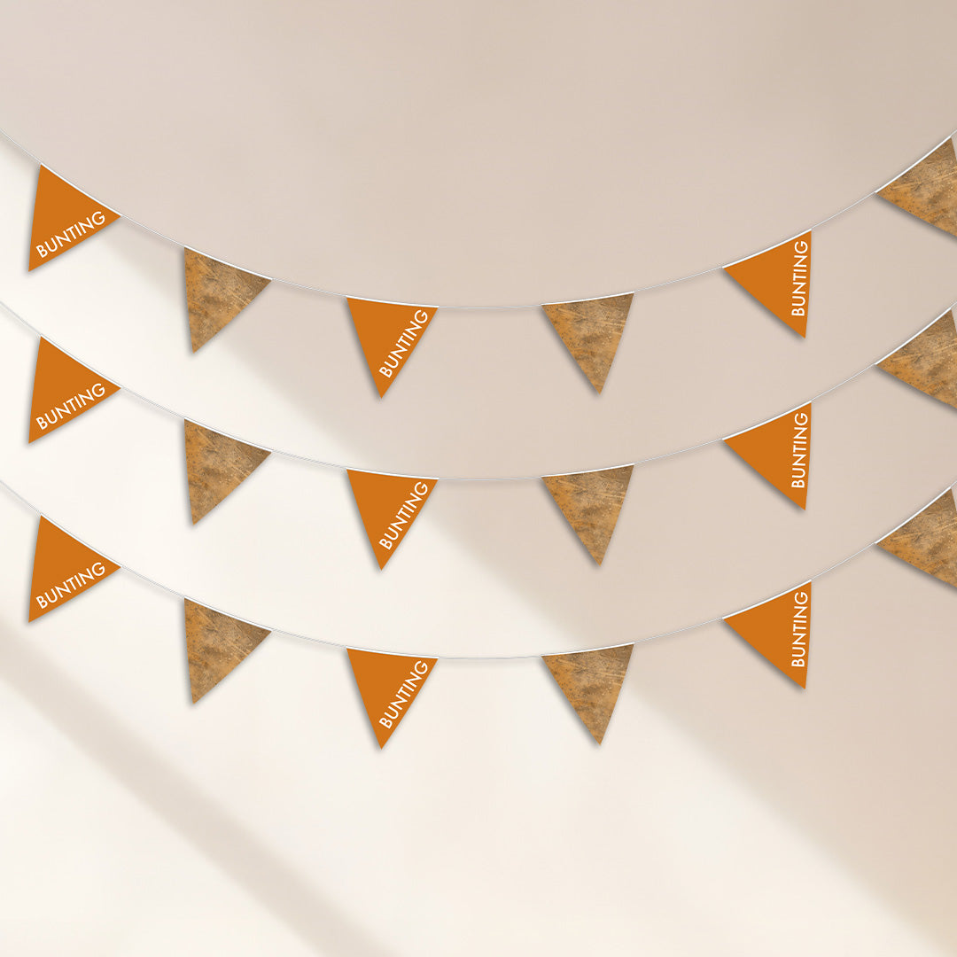 Custom printed promotional bunting