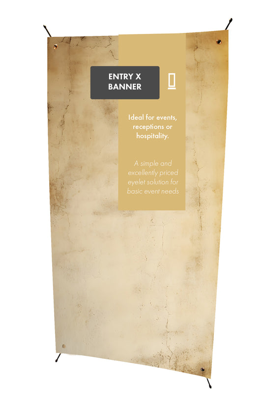 Custom Entry X banner display