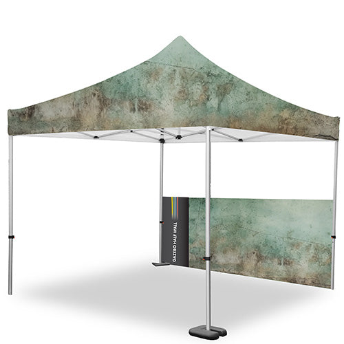 Half-height gazebo wall