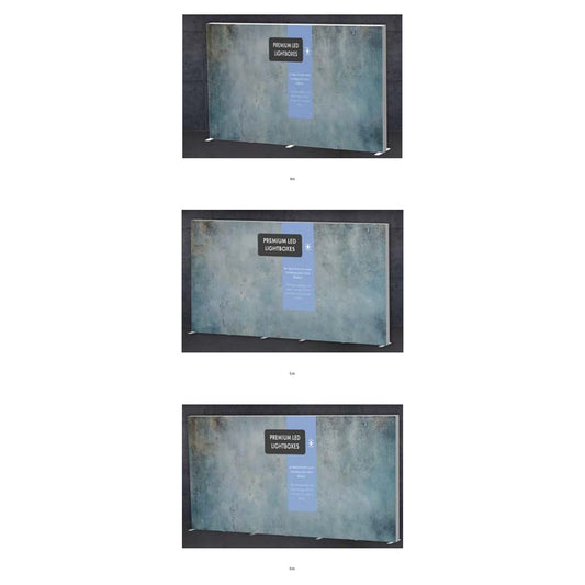 Premium LED Lightbox Extra Large Straight