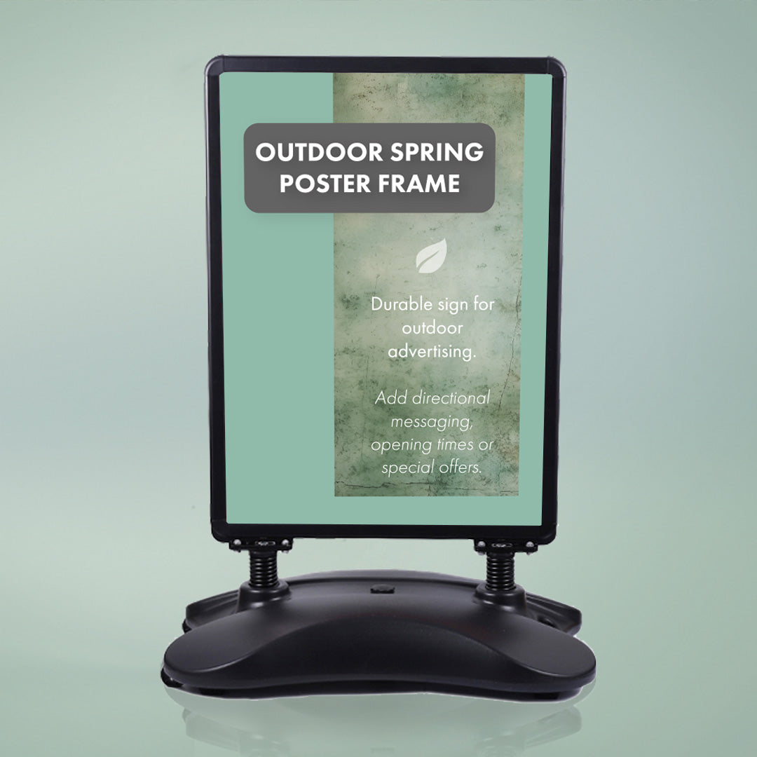 Spring poster frame