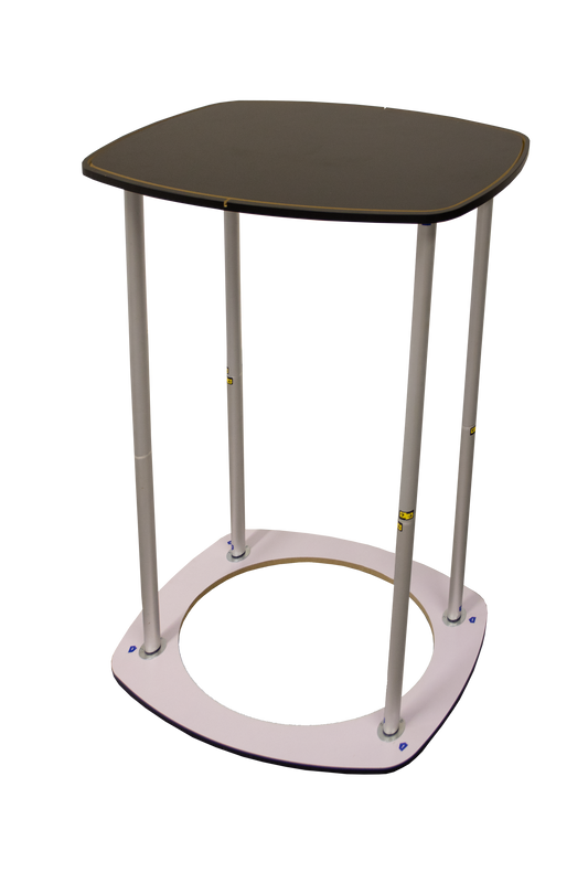 Square tube fabric counter frame