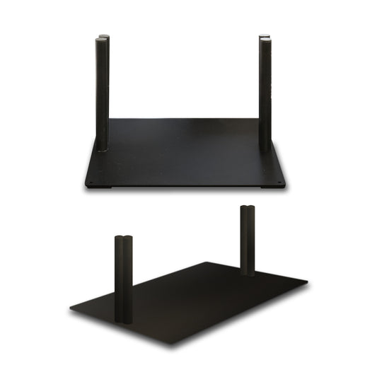 Variable rigid display support