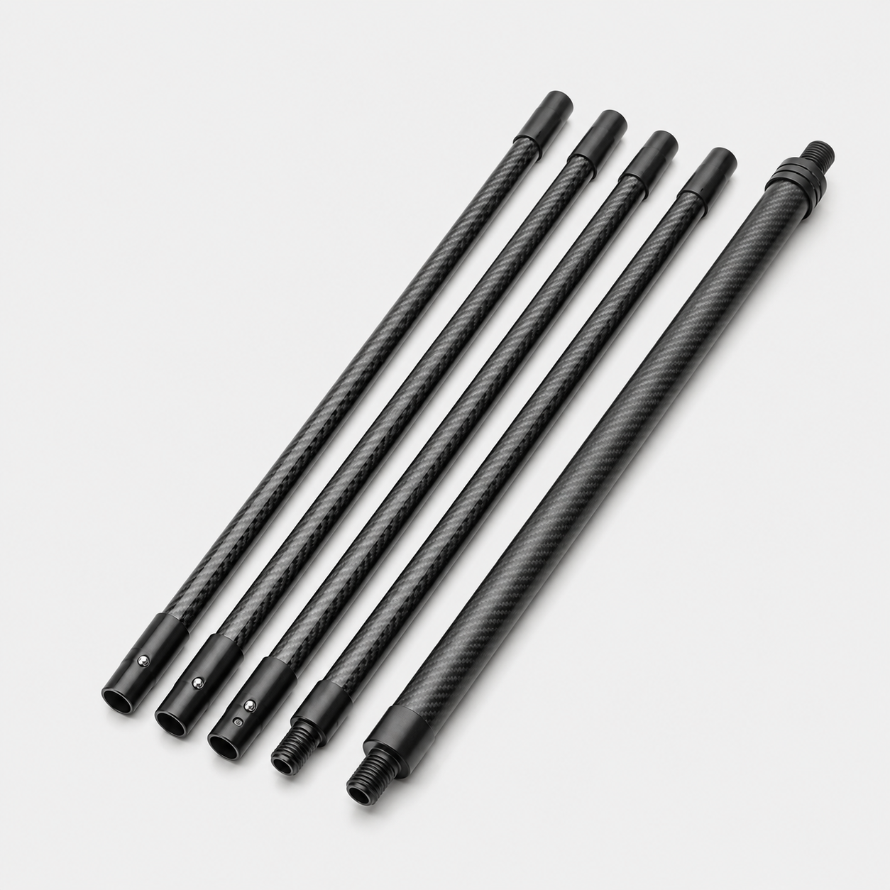 Segmented Full Fibre flag pole set supplied as part of the complete flag bundle