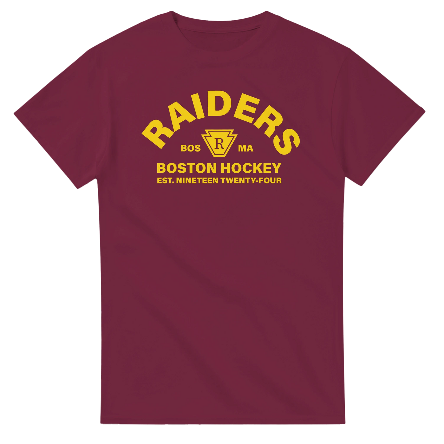 Boston Raiders T-Shirt | Heated Rivalry-Inspired Heavyweight Tee – White – heavyweight unisex T-shirt