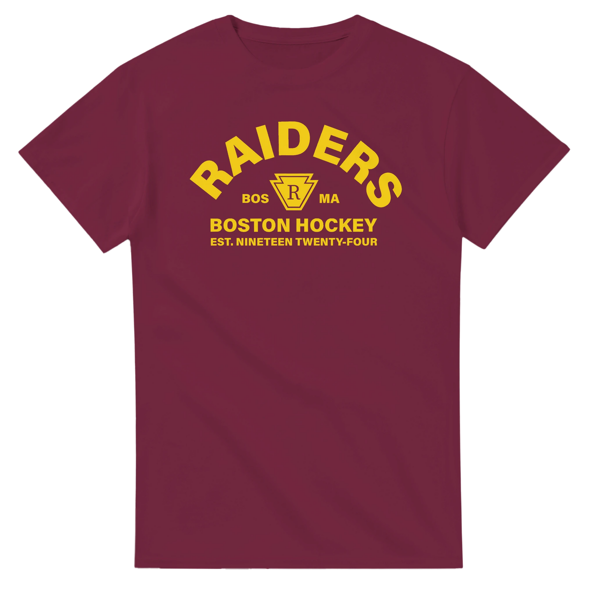 Boston Raiders T-Shirt | Heated Rivalry-Inspired Heavyweight Tee – White – heavyweight unisex T-shirt