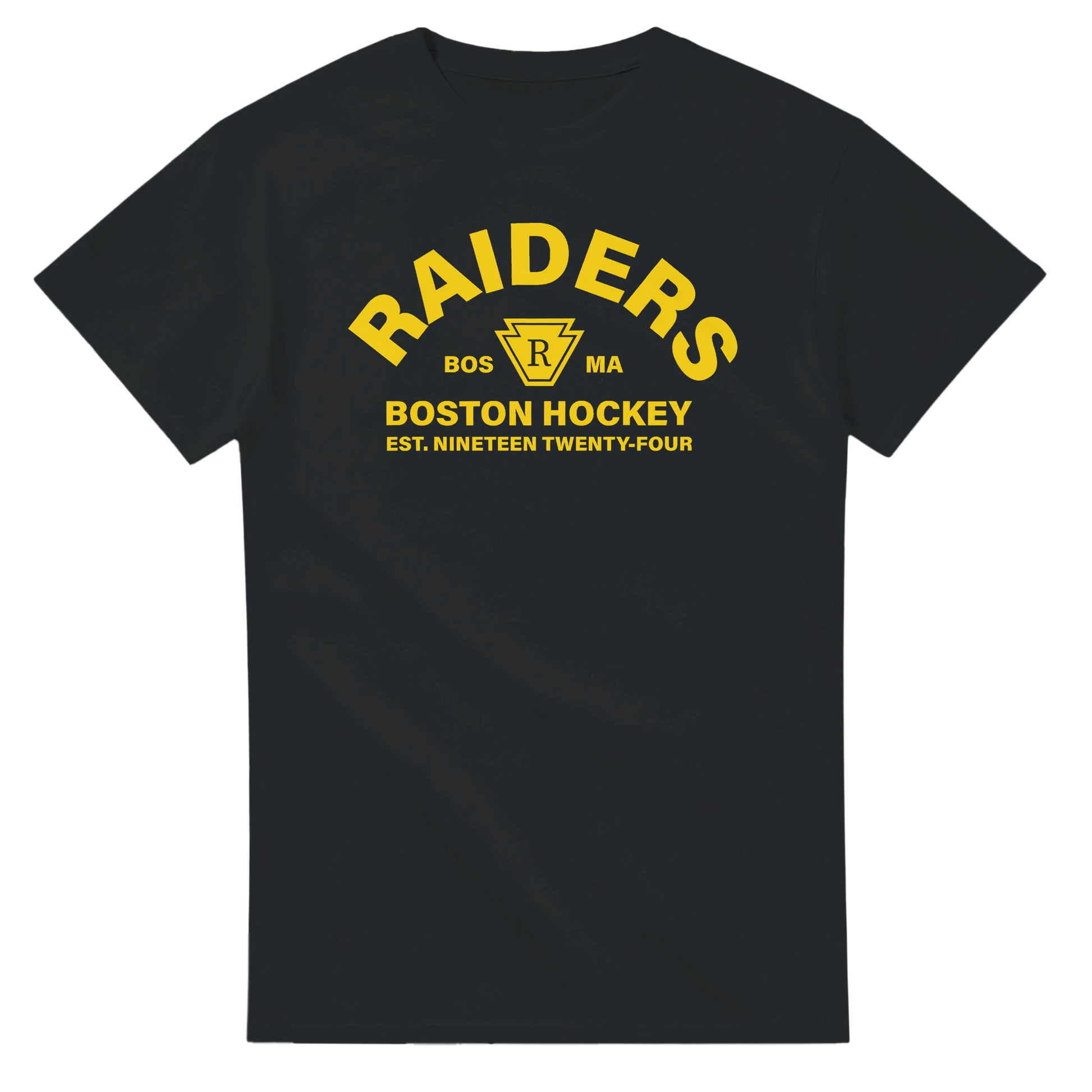 Boston Raiders T-Shirt | Heated Rivalry-Inspired Heavyweight Tee – White – heavyweight unisex T-shirt