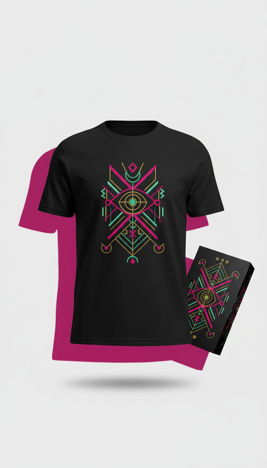 Eclipse Black Occult Graphic Tee
