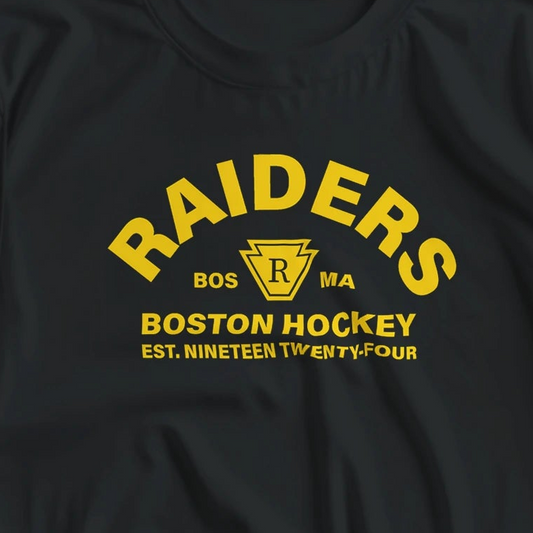 Boston Raiders T-Shirt | Heated Rivalry-Inspired Heavyweight Tee – White – heavyweight unisex T-shirt