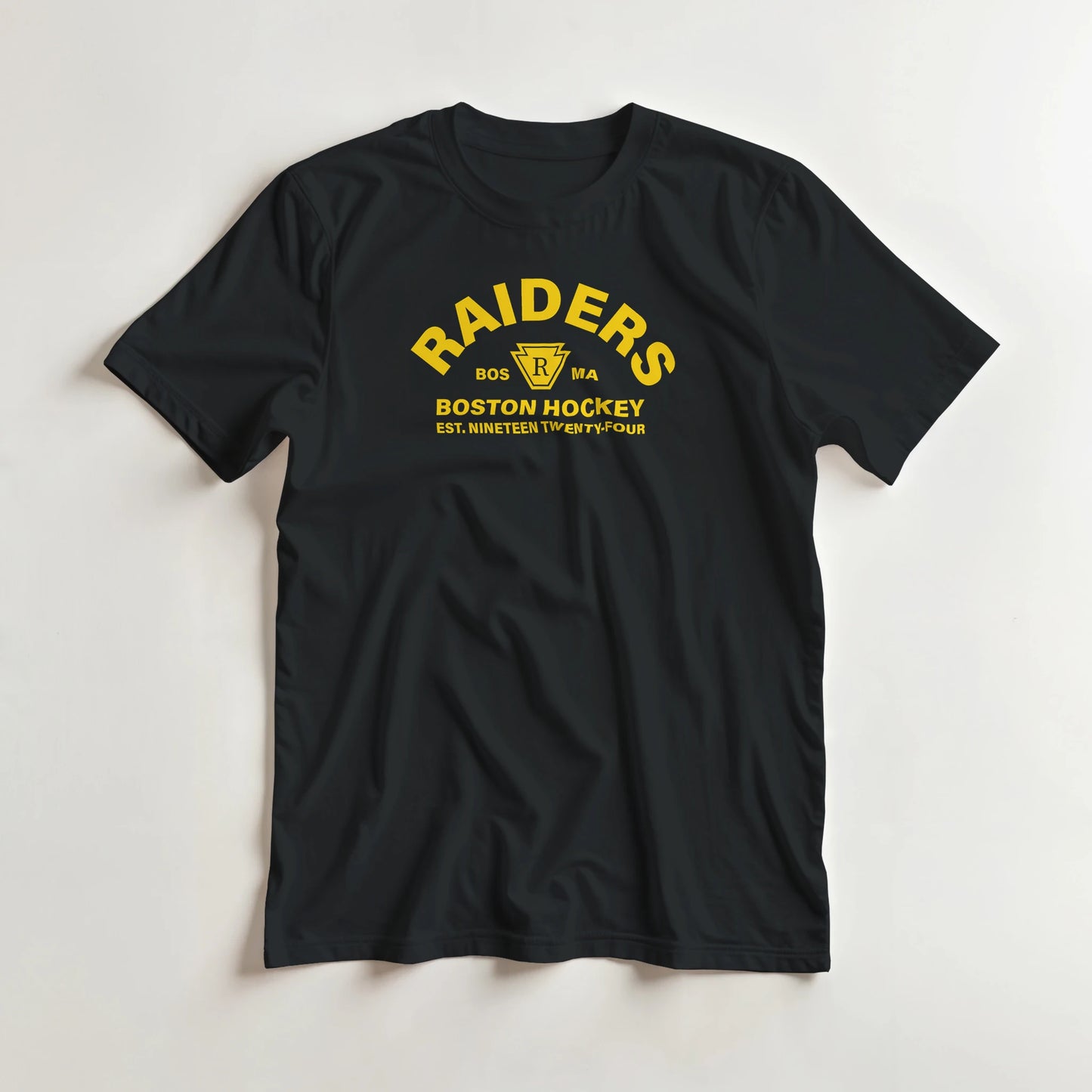 Boston Raiders T-Shirt | Heated Rivalry-Inspired Heavyweight Tee – White – heavyweight unisex T-shirt