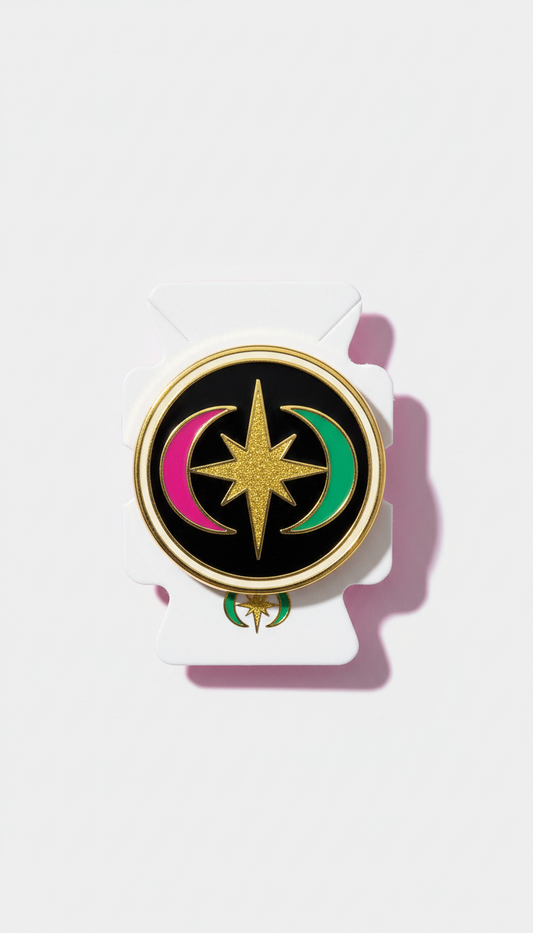 Sigil Gold Enamel Pin Badge