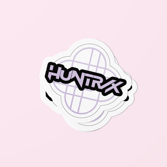 HUNTRIX Holographic Sticker – Premium Vinyl Die Cut Logo Decal | K-Pop Demon Hunters Fan Merch, Laptop, Water Bottle, Skateboard Decoration  K-Pop & anime fans

Decorating laptops, phones, water bottles, and notebooks

Customising skateboards, helmets, and gaming consoles

Fandom swaps, conventions, and merch collections

Gifting to friends in the HUNTRIX fanbase Holographic HUNTRIX vinyl die cut sticker with lilac globe background and bold logo, perfect for K-Pop Demon Hunters fans. Premium holographic HUN