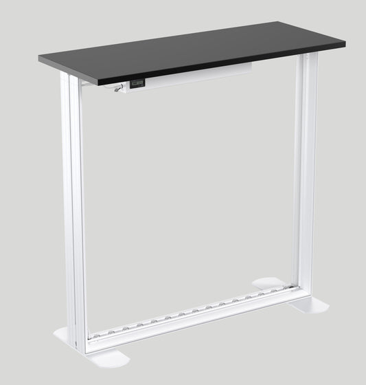 Battery conversion kit fitted inside a compatible counter