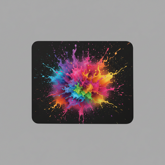 Custom printed mouse pad created from customer-supplied artwork, finished product example.
