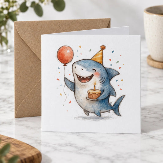 Shark Greeting Card – Hero