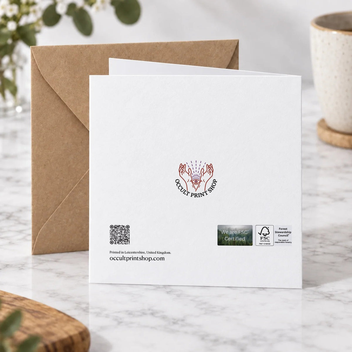 Shark Greeting Card – Back