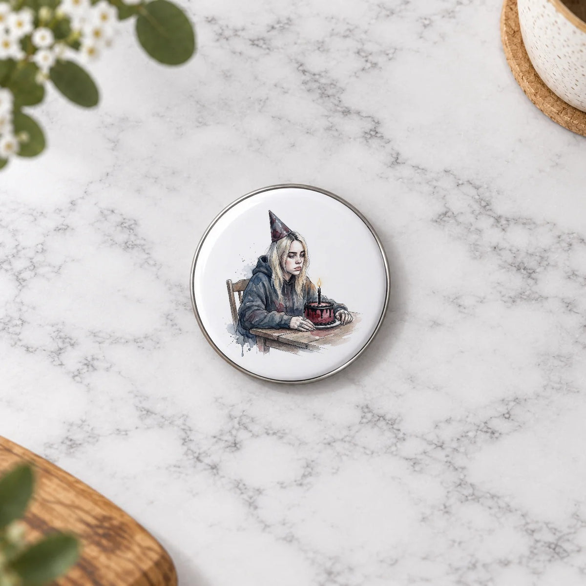 Moody Greeting Card – Badge Small