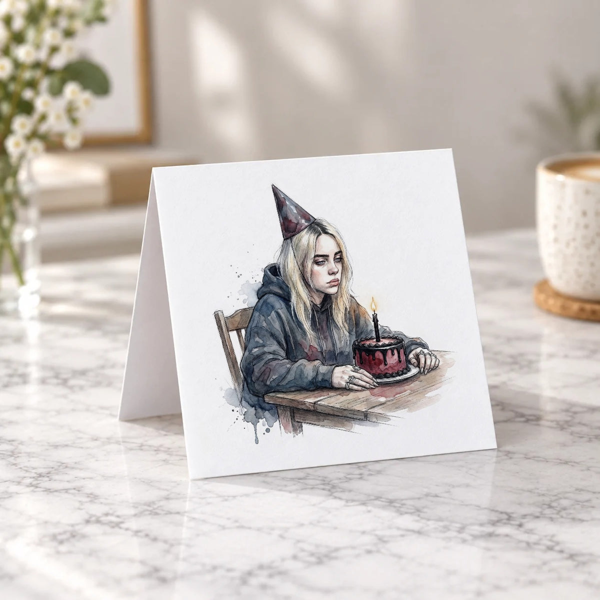 Moody Greeting Card – Tent Fold