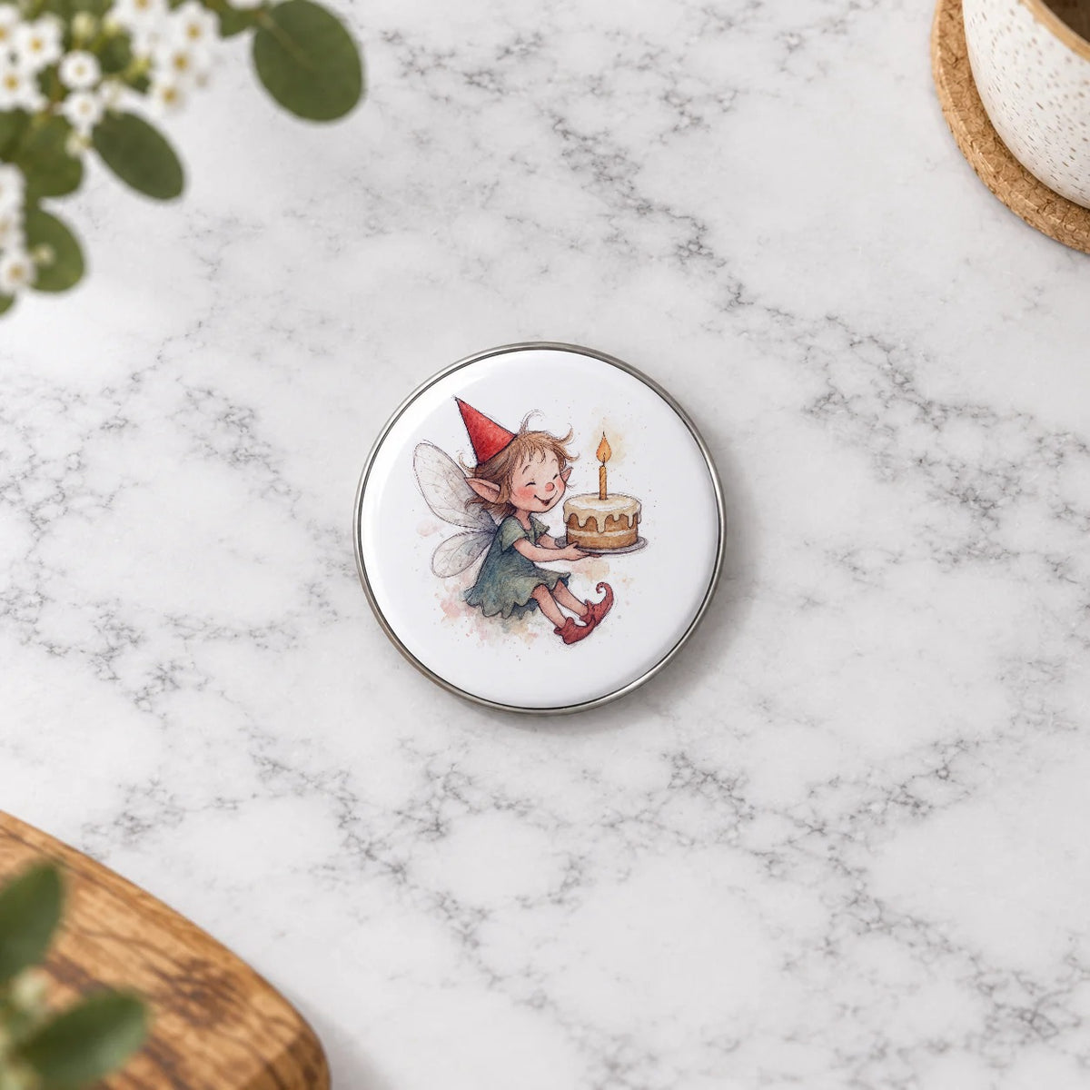 Fairy Greeting Card – Badge Small
