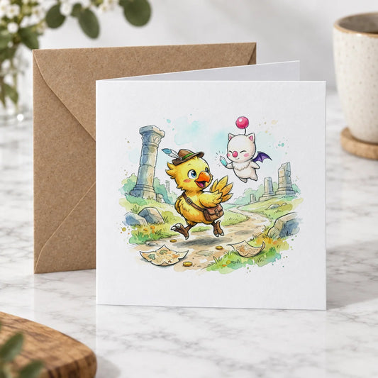 Fantasy Adventure Greeting Card – Hero