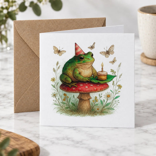 Toad Greeting Card – Hero