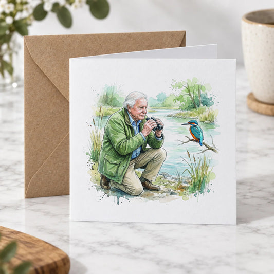 Kingfisher Greeting Card – Hero