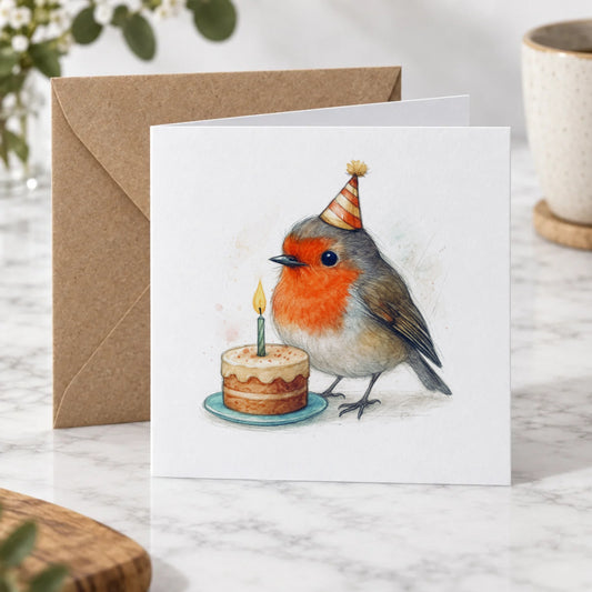 Robin Greeting Card – Hero