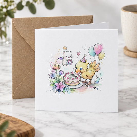 Fantasy Bird Greeting Card – Hero