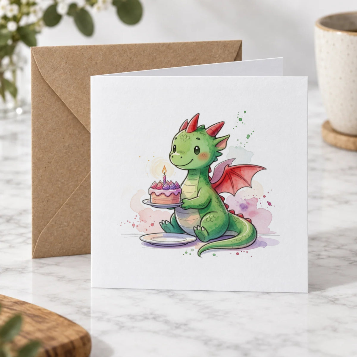 Dragon Greeting Card – Hero