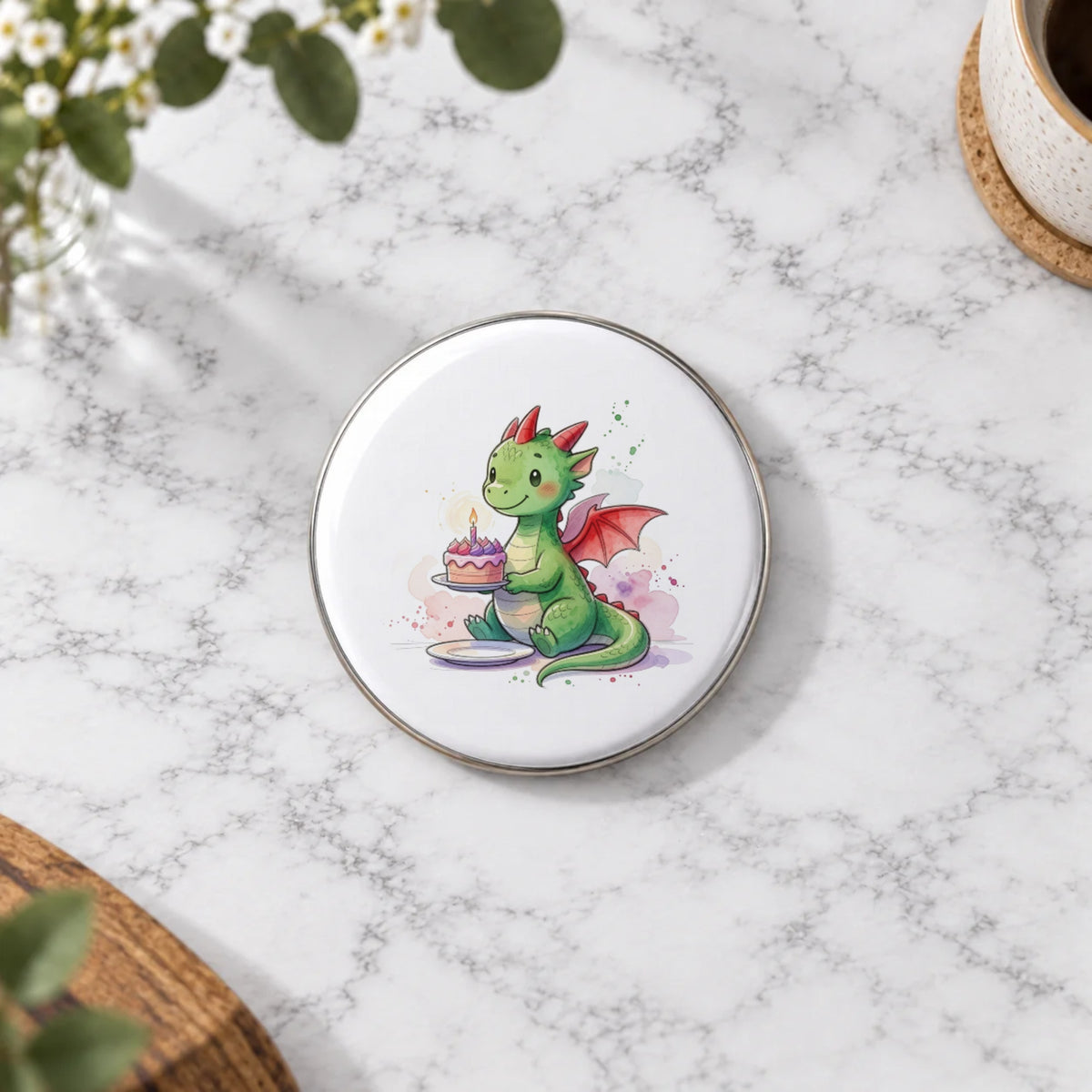 Dragon Greeting Card – Badge Large