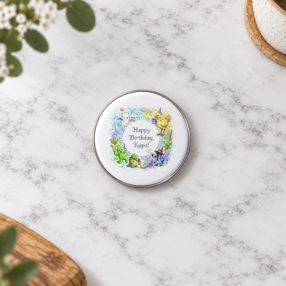 Fantasy Party Greeting Card – Badge Small