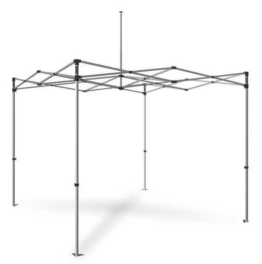 Aluminium pop-up gazebo frame without roof or walls