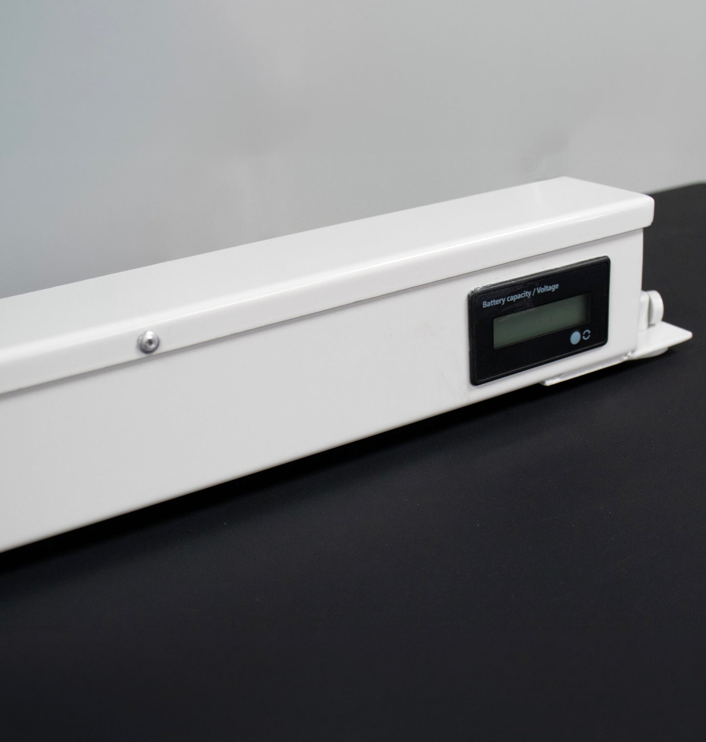 Close-up of the lightbox counter battery conversion kit