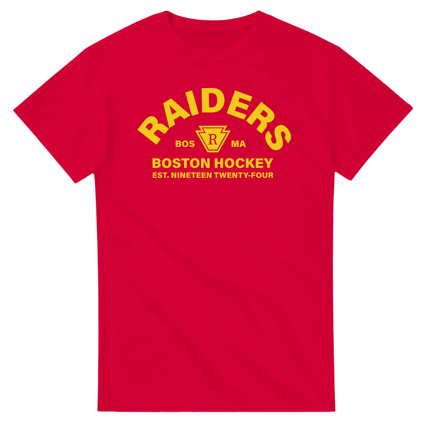 Boston Raiders T-Shirt | Heated Rivalry-Inspired Heavyweight Tee – White – heavyweight unisex T-shirt