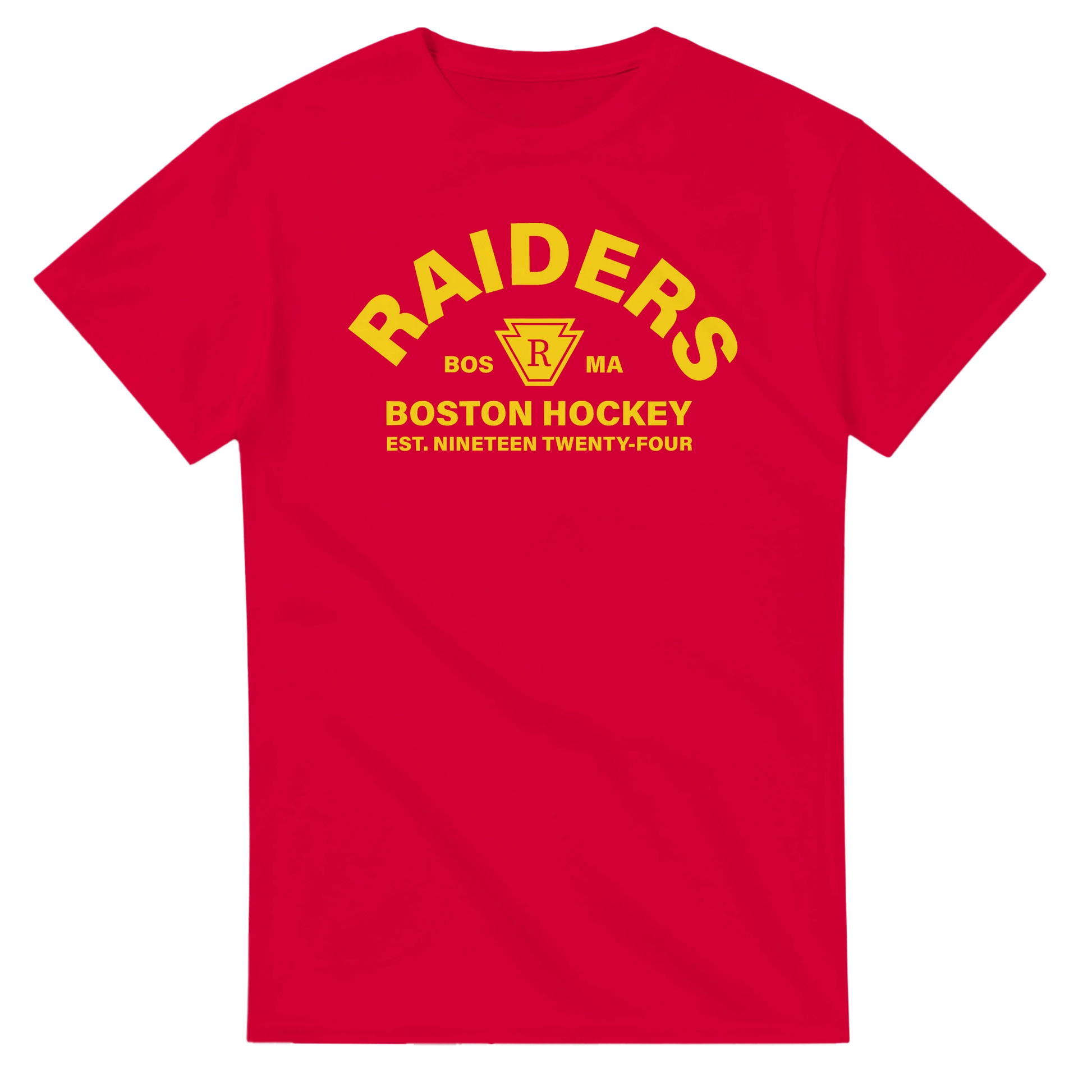 Boston Raiders T-Shirt | Heated Rivalry-Inspired Heavyweight Tee – White – heavyweight unisex T-shirt