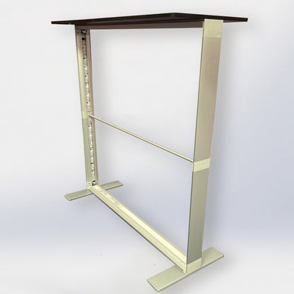 Side view of the FAST-FOLD LED counter frame