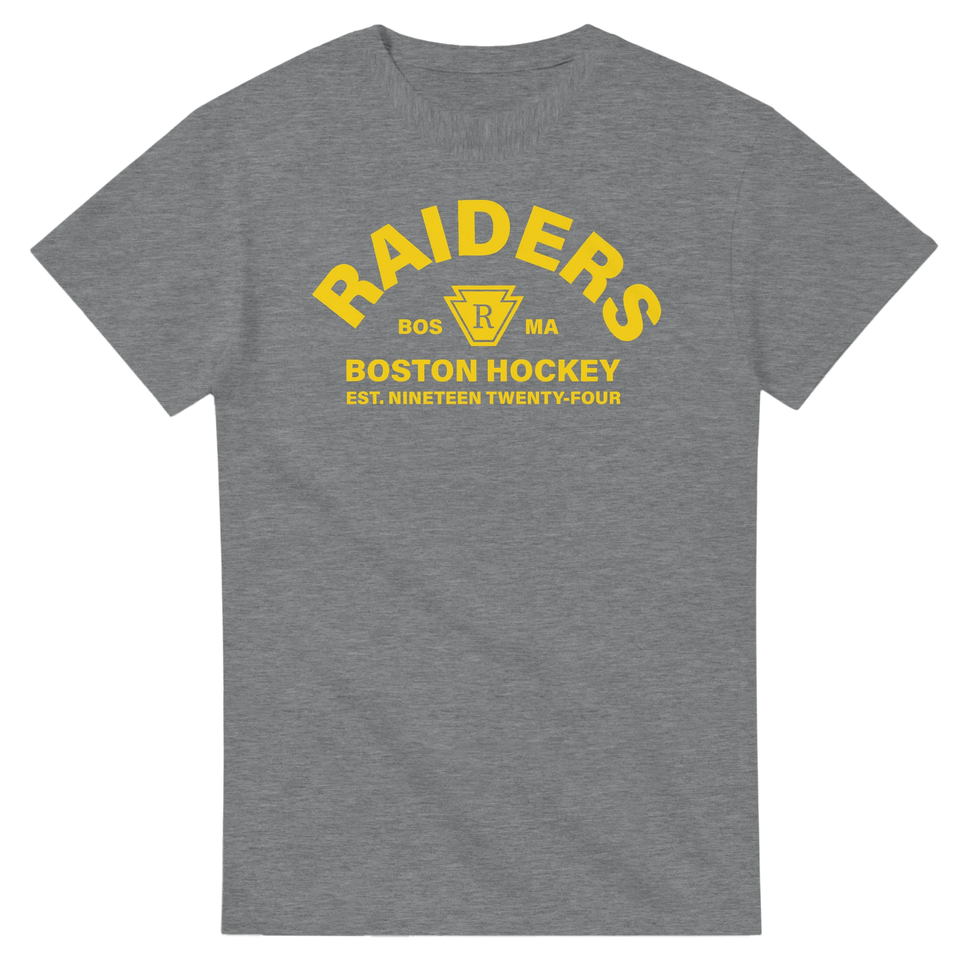 Boston Raiders T-Shirt | Heated Rivalry-Inspired Heavyweight Tee – White – heavyweight unisex T-shirt