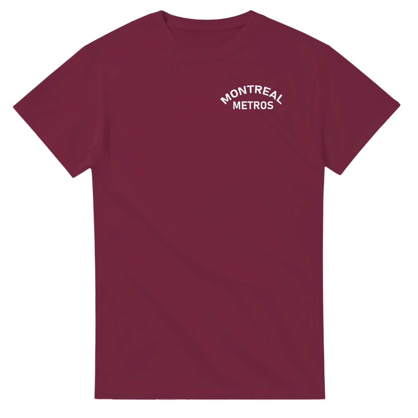 Montreal Metros T-Shirt | Heated Rivalry-Inspired Heavyweight Tee – Maroon – heavyweight unisex T-shirt