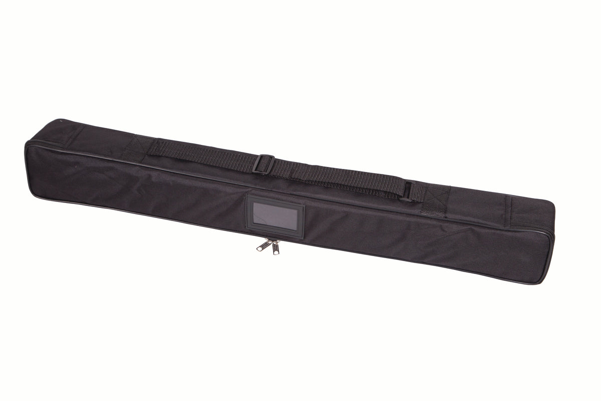 Padded three-sided opening roller banner carry bag