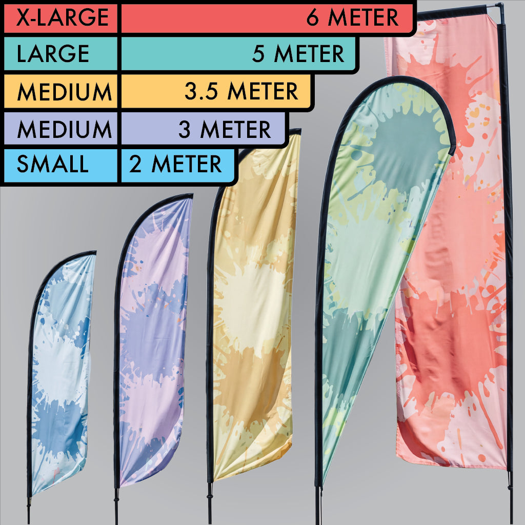 Replacement Full Fibre Flag Graphics