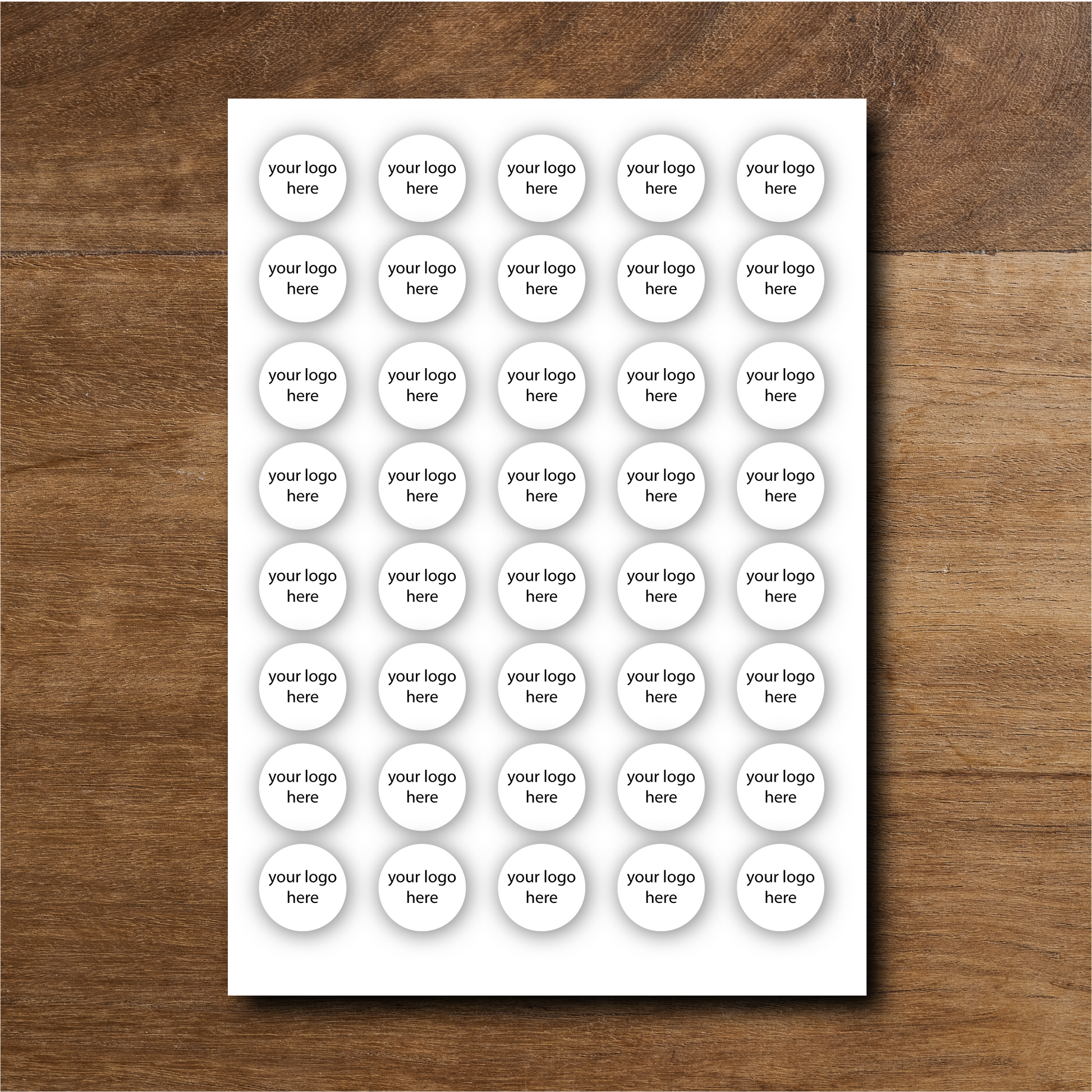 Custom 8.5x11 inch gang sticker sheet printed in full colour with matte or gloss lamination. Durable, waterproof and scratch-resistant stickers. One design per sheet, perfect for artists, businesses and custom branding.
