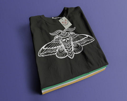 T-shirt with vinyl design - Death moth