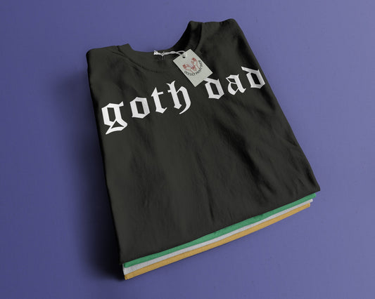 T-shirt with vionyl design - Goth dad
