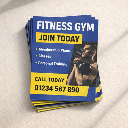Custom Printed Leaflets: 170gsm Silk Paper, Various Sizes, Single/Double Sided Printing