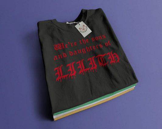 T-shirt with vinyl design - Children of Lilith