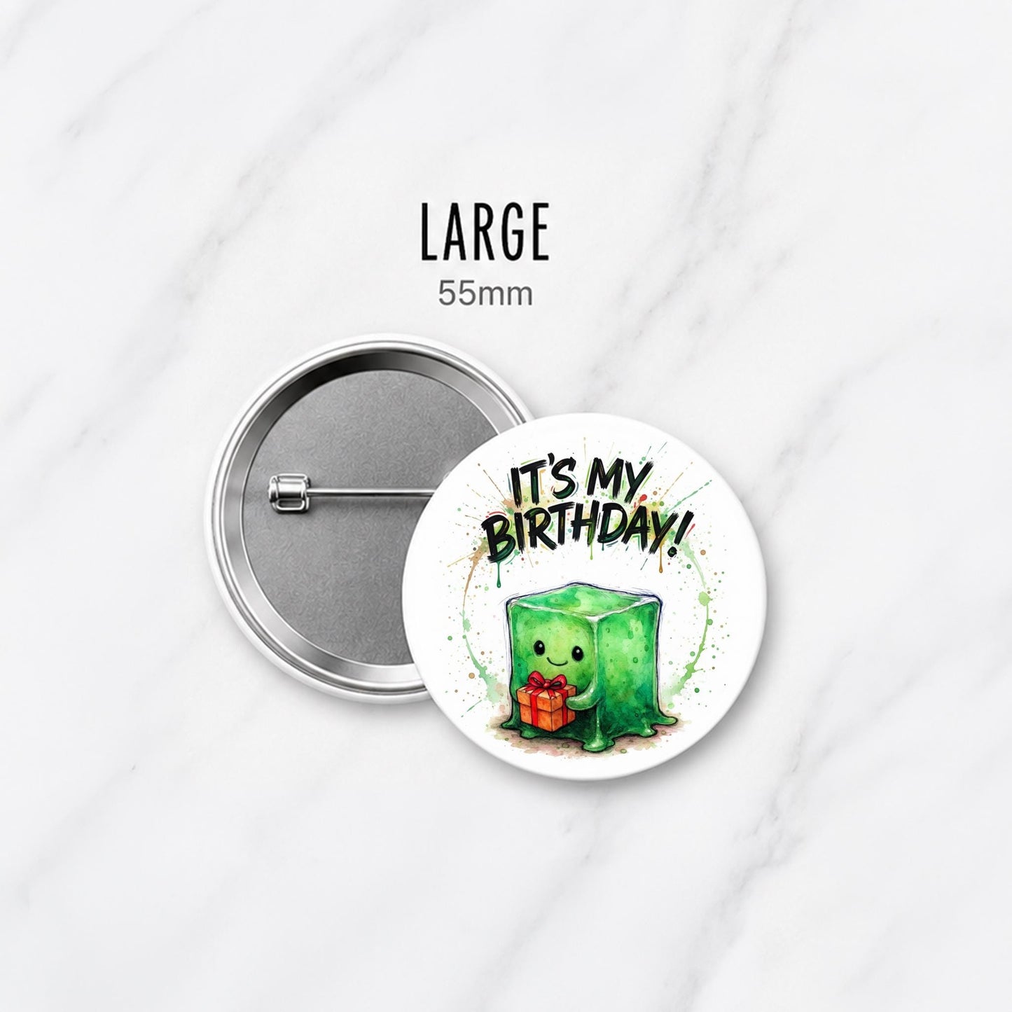 Gelatinous Monster Greeting Card | Tabletop RPG Illustration