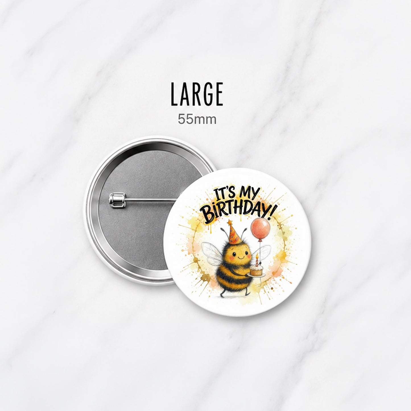 Bumblebee Birthday Card | Watercolour Illustration